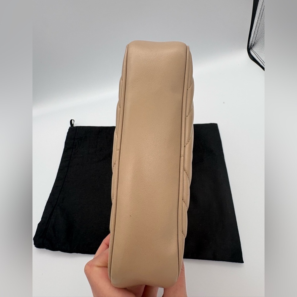 Yves Saint Laurent YSL Camera Bag Dark Beige with Dustbag - Picture 6 of 17